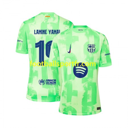 Tenue FC Barcelone LAMINE YAMAL 19 UCL Font Troisieme 2024-2025 Maillot de Foot